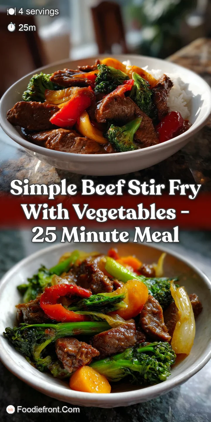 Close-up of seared beef and crisp vegetables glistening with savory sauce. A tempting display of textures and inviting aro...