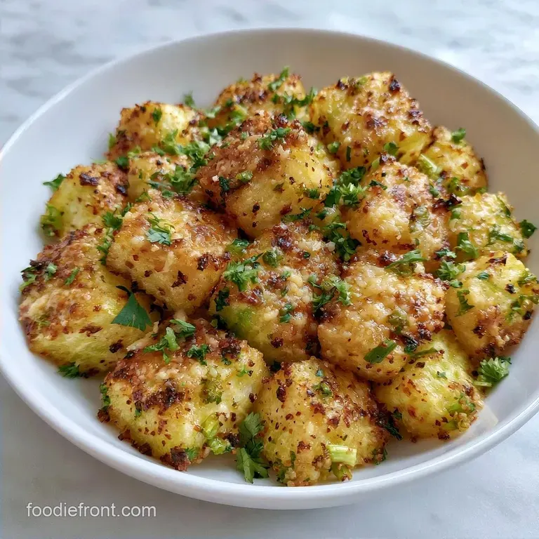 Crispy Baked Watermelon Rind with Parmesan