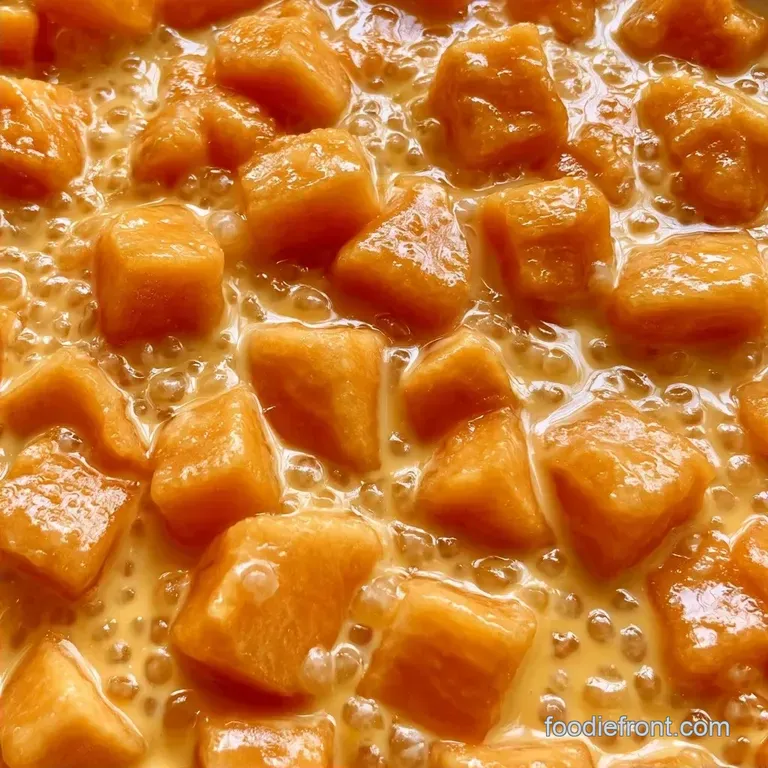 Cantaloupe Sago Dessert in 25 Minutes