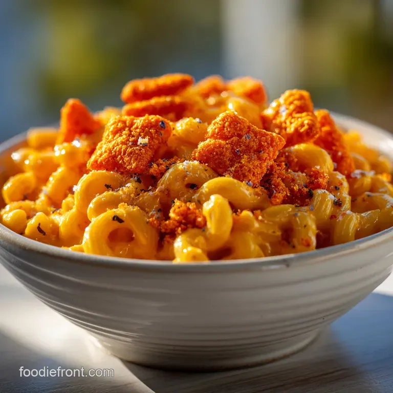 Cheetos Macaroni and Cheese with Crunchy Crust