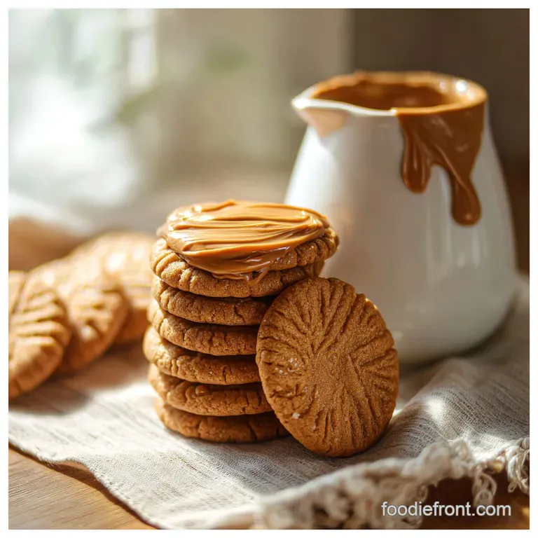 Cookie Butter Peanut Cookies: Chewy Hybrid
