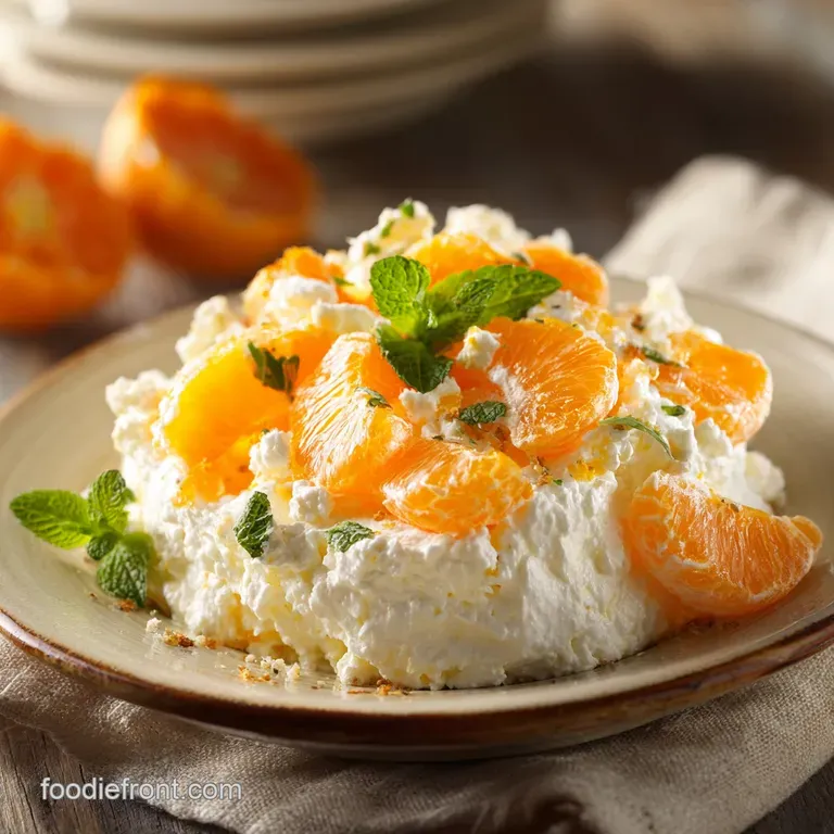 Cottage Cheese Mandarin Orange Salad