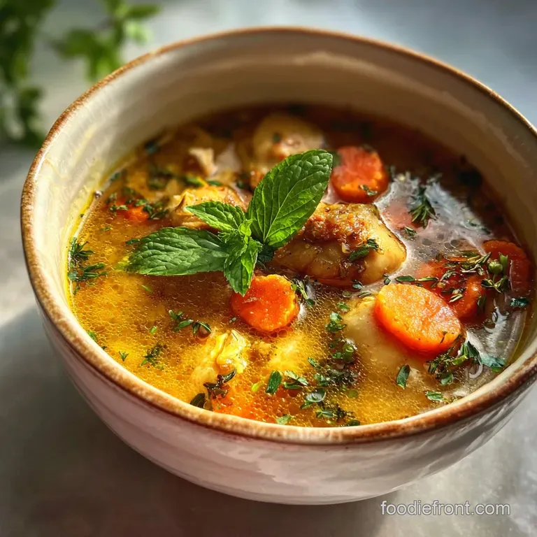 Creamy Chicken Soup Recipe