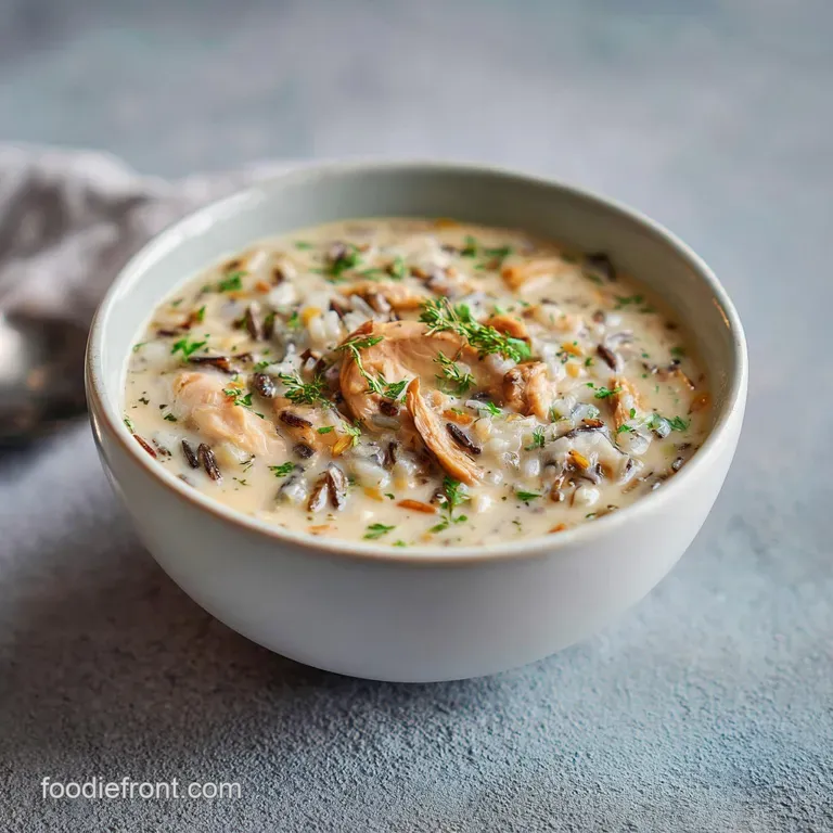Creamy Chicken and Wild Rice Soup