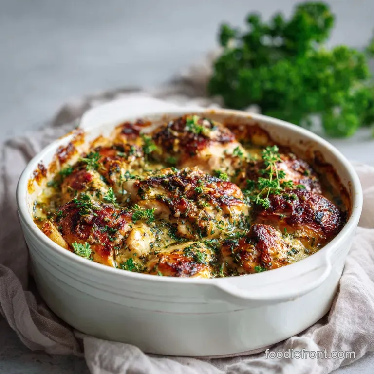 Creamy Keto Chicken Bake: Velvety & Simple