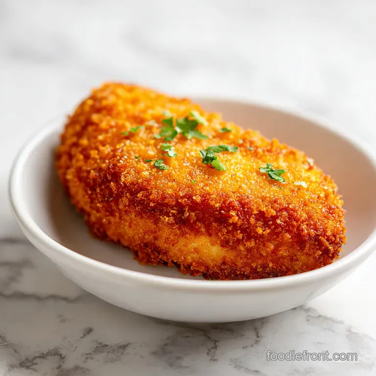 Breaded Chicken: Shatteringly Crisp