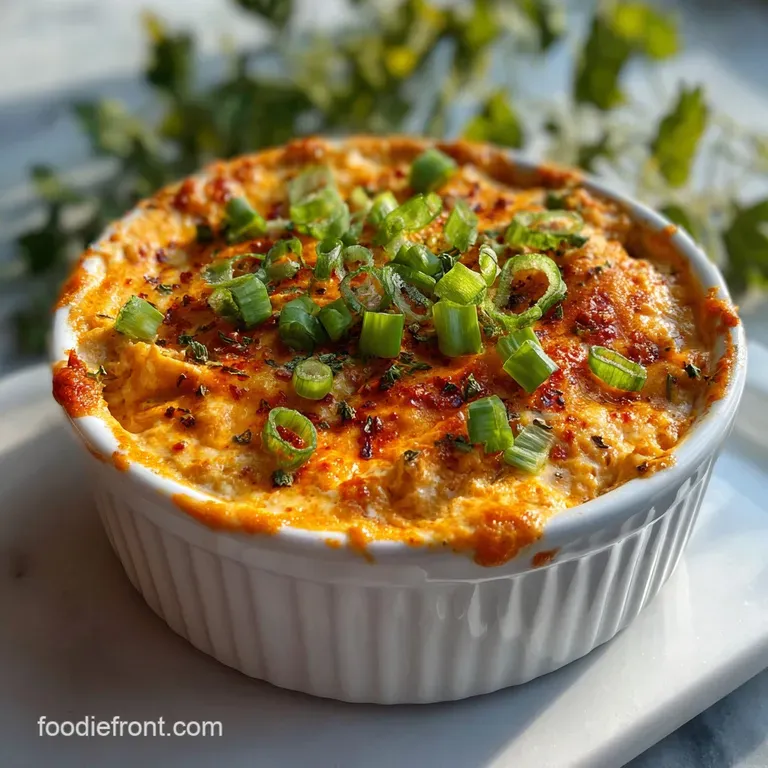 Crockpot Buffalo Chicken Dip