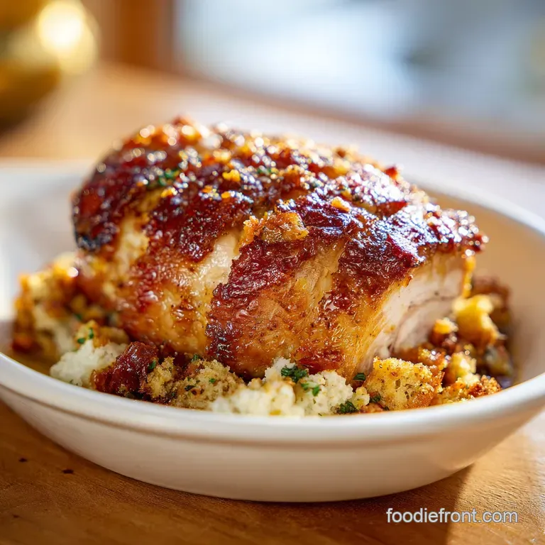 Turkey Breast and Stuffing: Slow Cooked Comfort