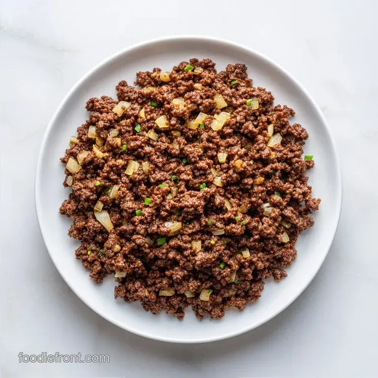 Easy Ground Beef Prep: Savory and Browned