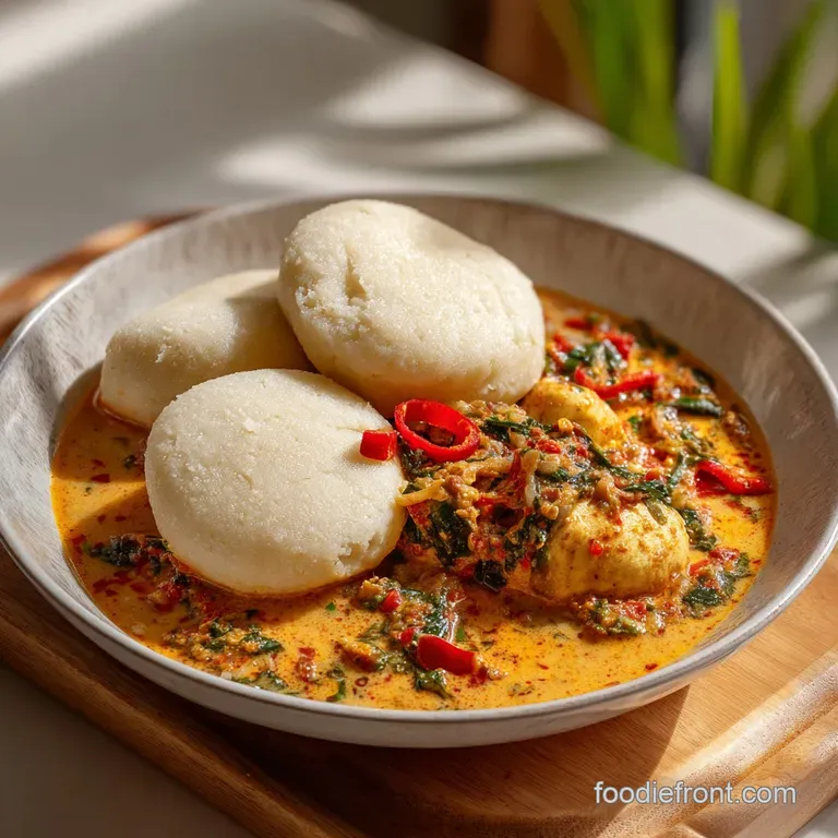 Egusi and Fufu: Authentic Nigerian Dinner