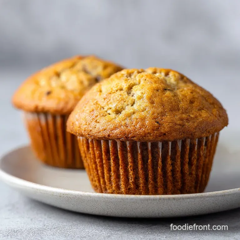 Fluffy Banana Muffins: The One Bowl Recipe