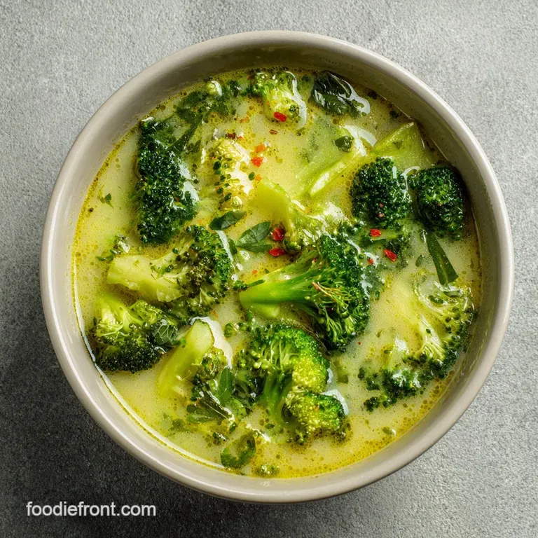 Garlic Italian Broccoli Soup: Hearty and Velvety