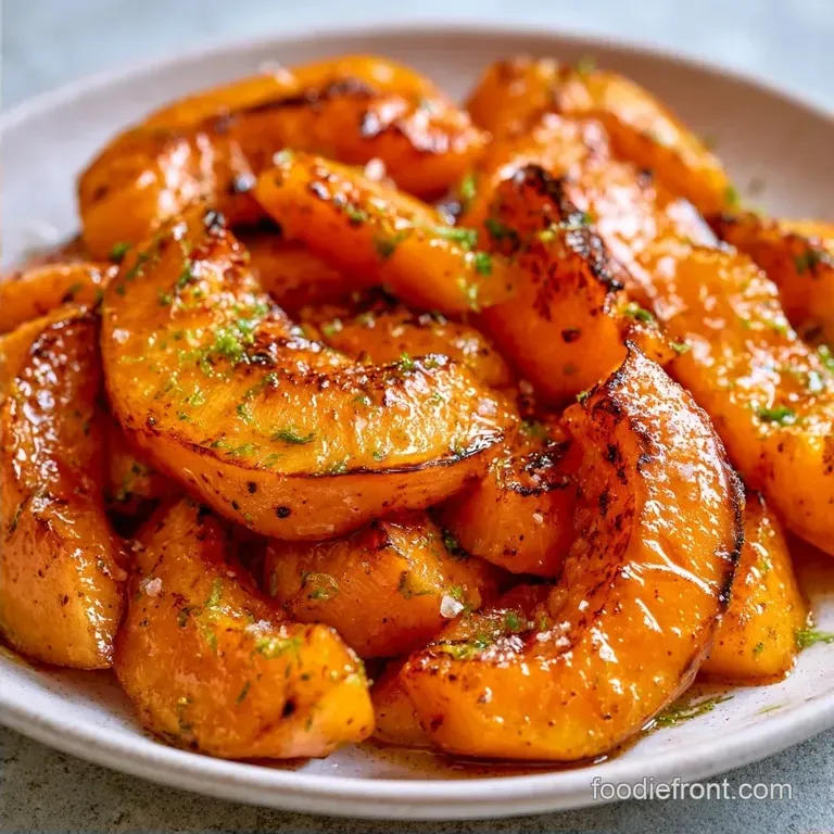 Grilled Cantaloupe Dessert in 10 Minutes