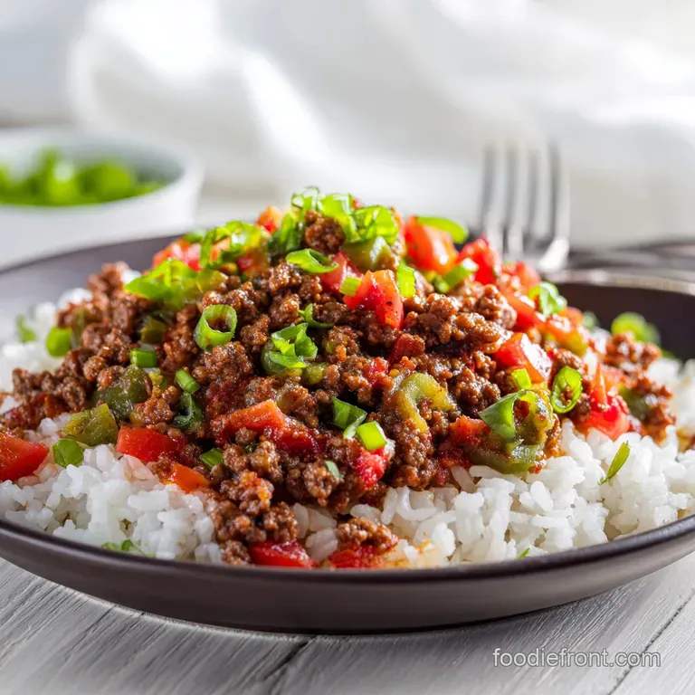 Ground Beef Rice Skillet: Savory and Budget-Friendly