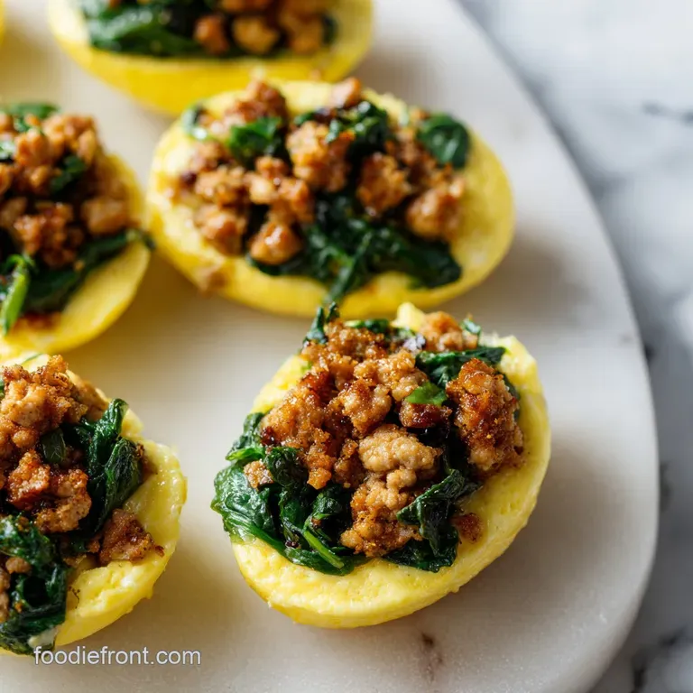 Three glass containers filled with vibrant saut&eacute;ed greens, golden eggs, and sliced avocado for an organized meal.