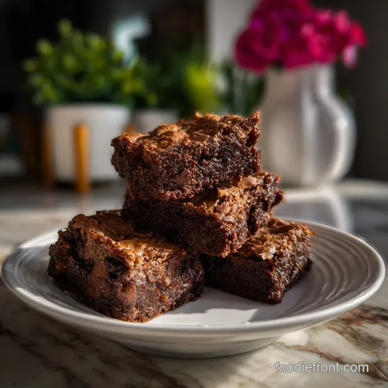 Homemade Brownies From Scratch