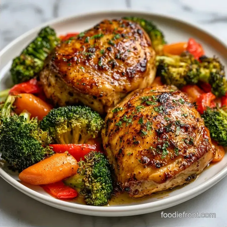Family Meal Prep Dinner: Honey Garlic Chicken