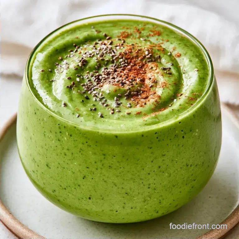 Natural Energy Smoothie: Creamy and Vibrant