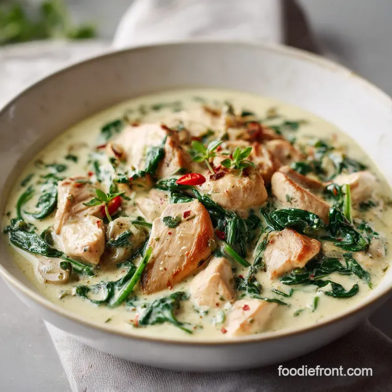 Creamy Chicken Florentine: One Pot Comfort