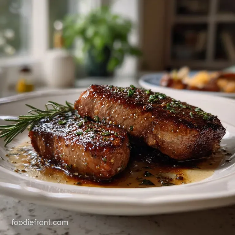 Pan Seared Steak Recipe