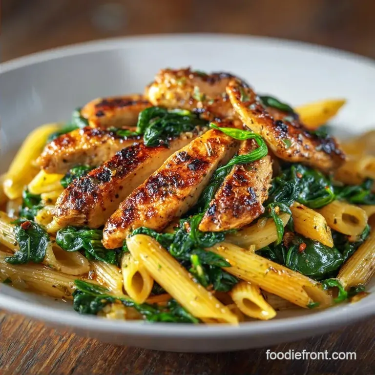 Simple Pasta Meal Prep: Lemon Garlic Chicken