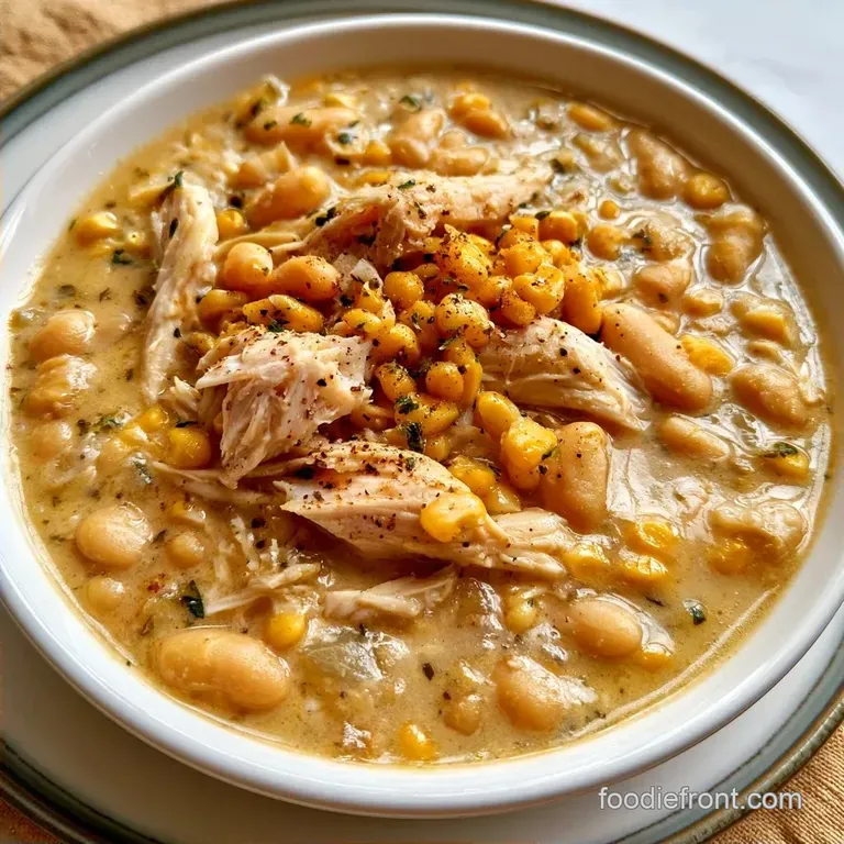 Slow Cooker Chicken Chili with Bone-In Thighs