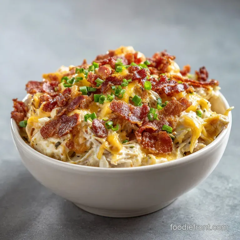 Crack Chicken: Creamy and Savory