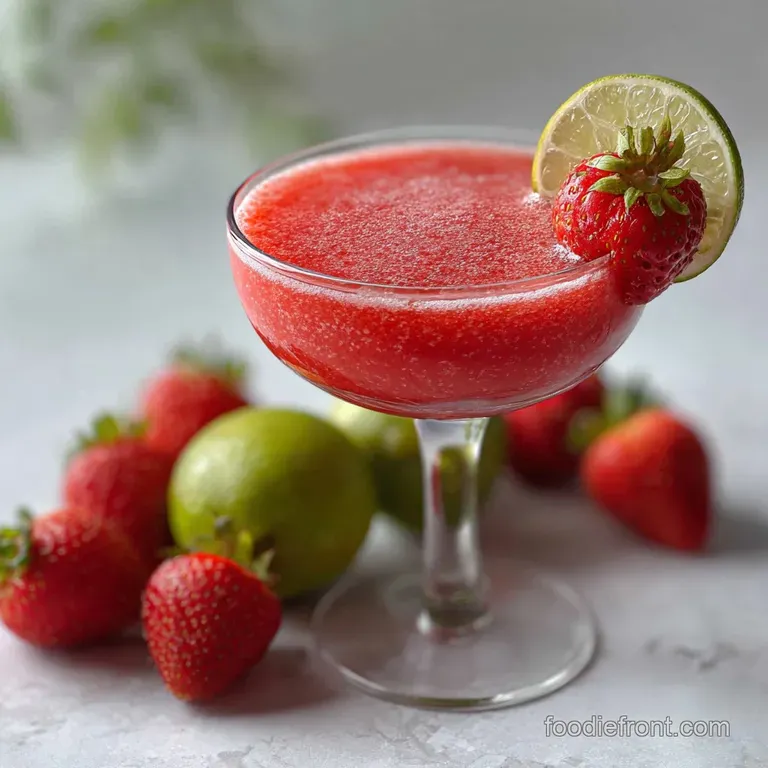 Strawberry Daq Mix: Velvety Fruit Base