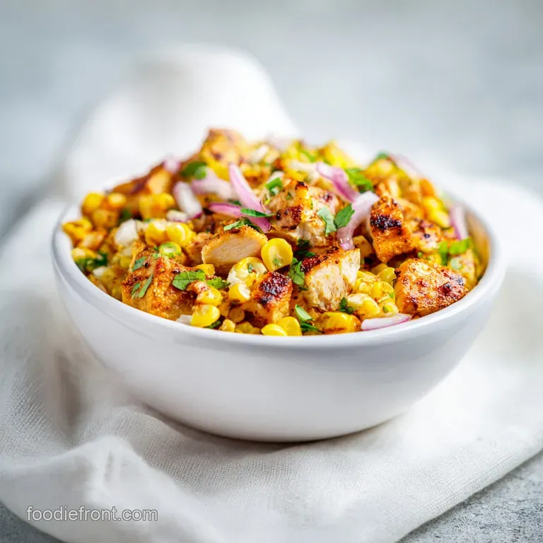 Street Corn Chicken Bowl: Smoky and Zesty