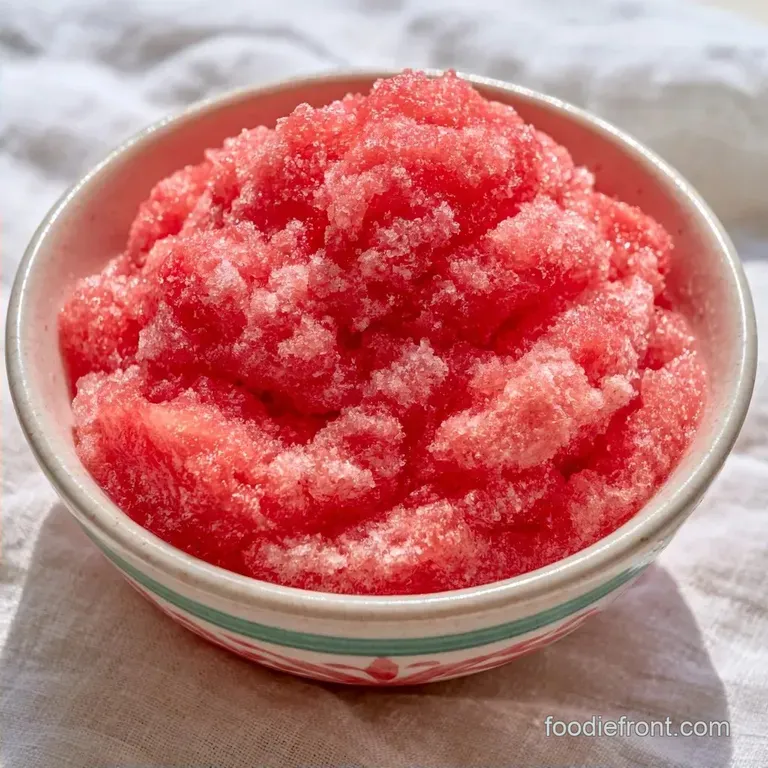 Sweet Watermelon Slushy: Failure-Proof