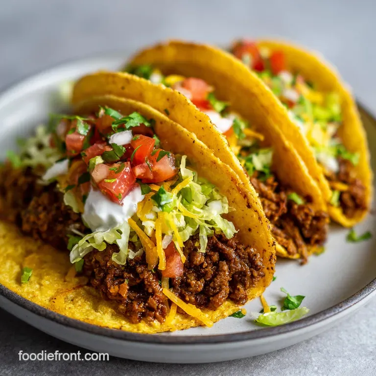 A rustic wooden board displays three baked breakfast tacos, each generously filled and topped with fresh garnishes.