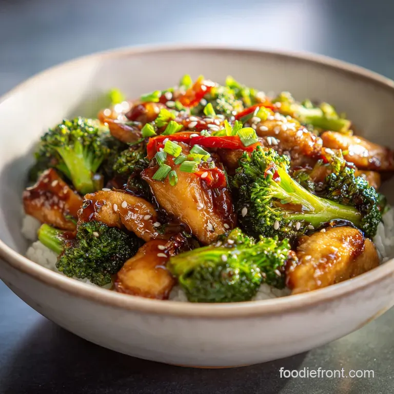 Teriyaki Chicken and Broccoli