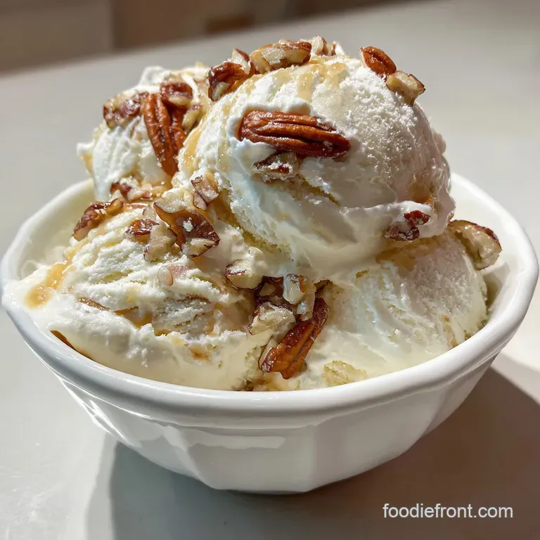 Maple Nut Ice Cream: Silky Custard Base