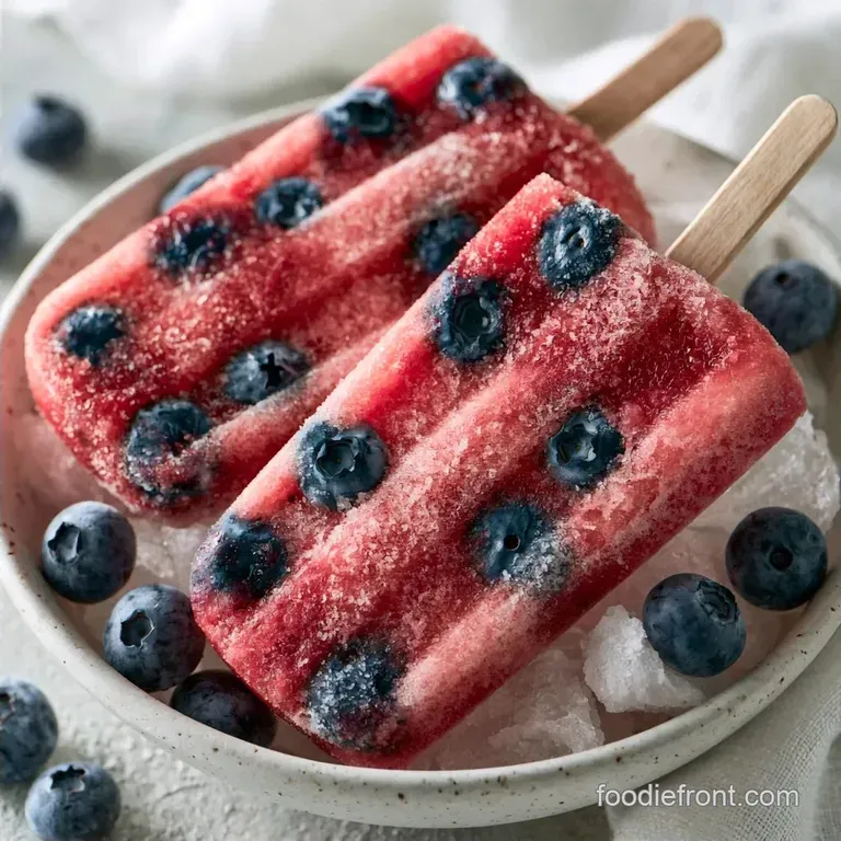 Watermelon Fruit Pops in 10 Minutes