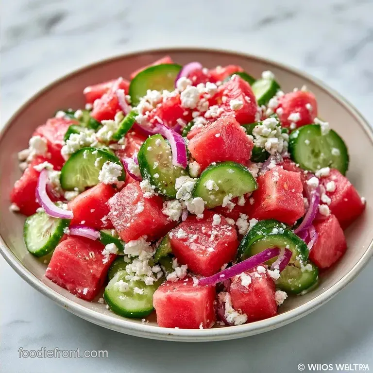 Watermelon Summer Tray with Feta and Mint