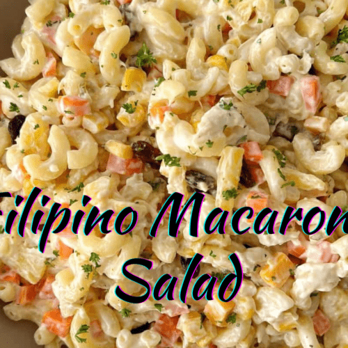 Filipino Macaroni Salad