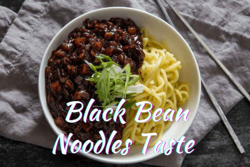 black bean noodle