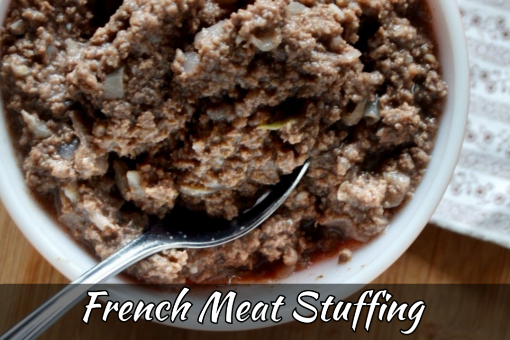 french meat stuffing