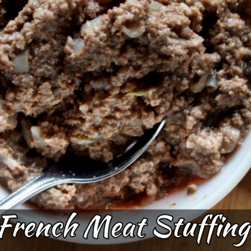 french meat stuffing