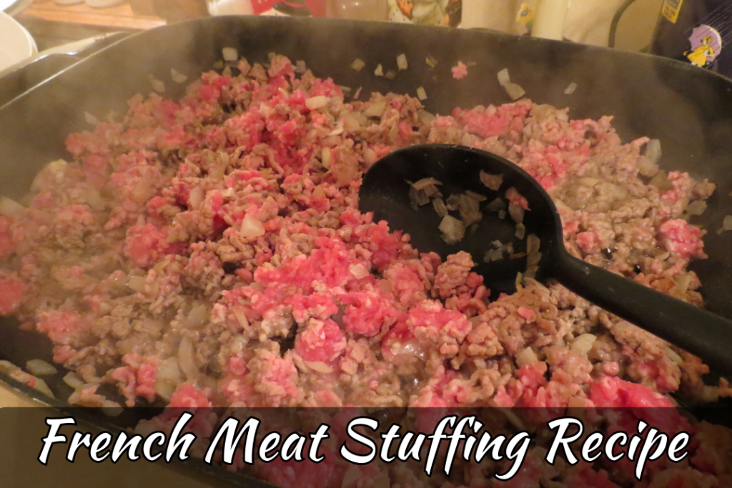 french meat stuffing recipe