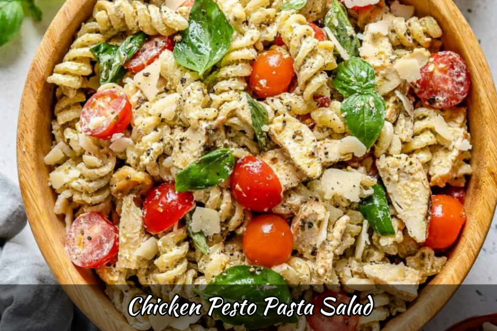 Chicken Pesto Pasta Salad