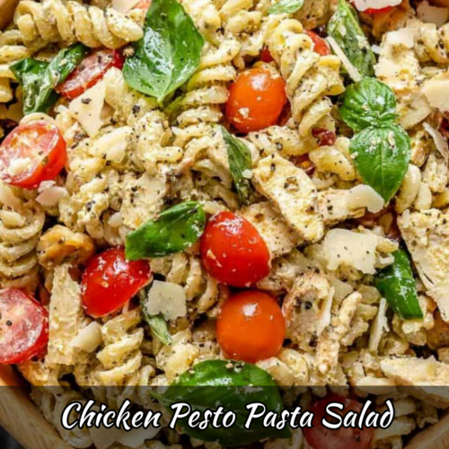 Chicken Pesto Pasta Salad