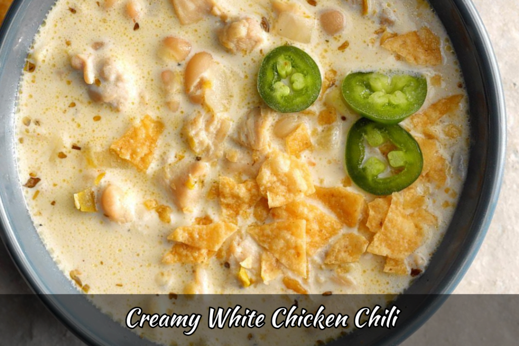 White Chicken Chili: How to Make Creamy White Chicken Chili - Foodie Front