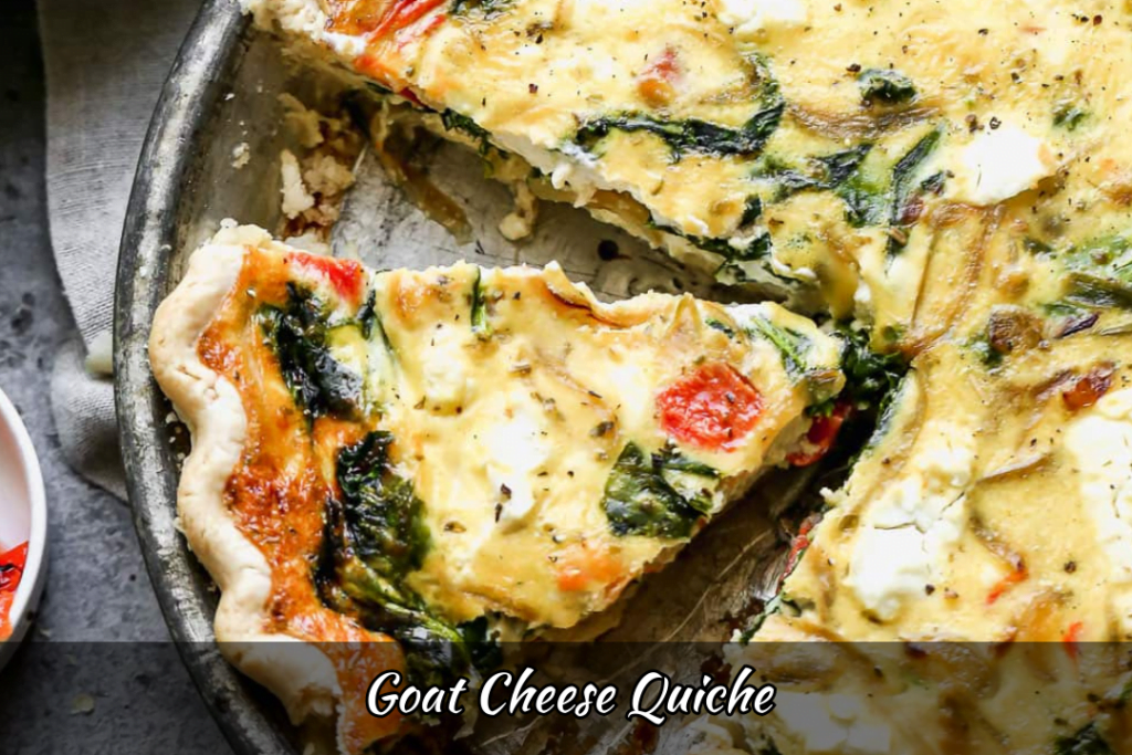 Goat Cheese Quiche: How to Make Goat Cheese Quiche - Foodie Front