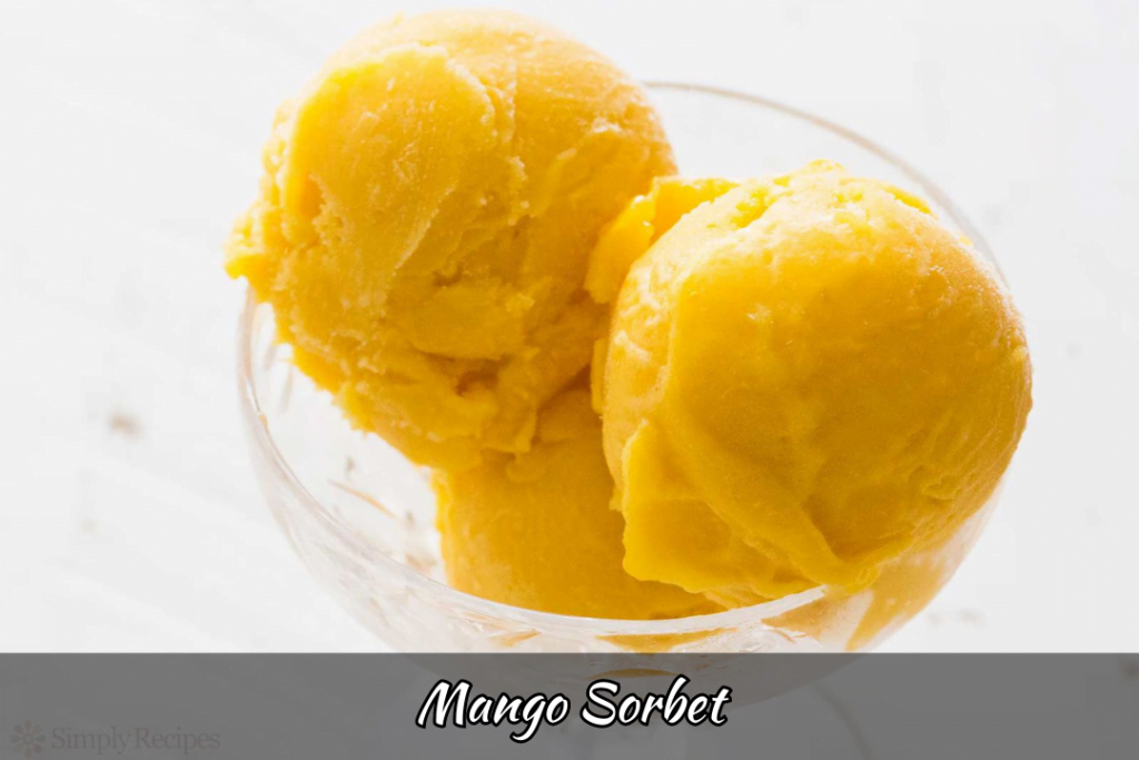 Mango Sorbet