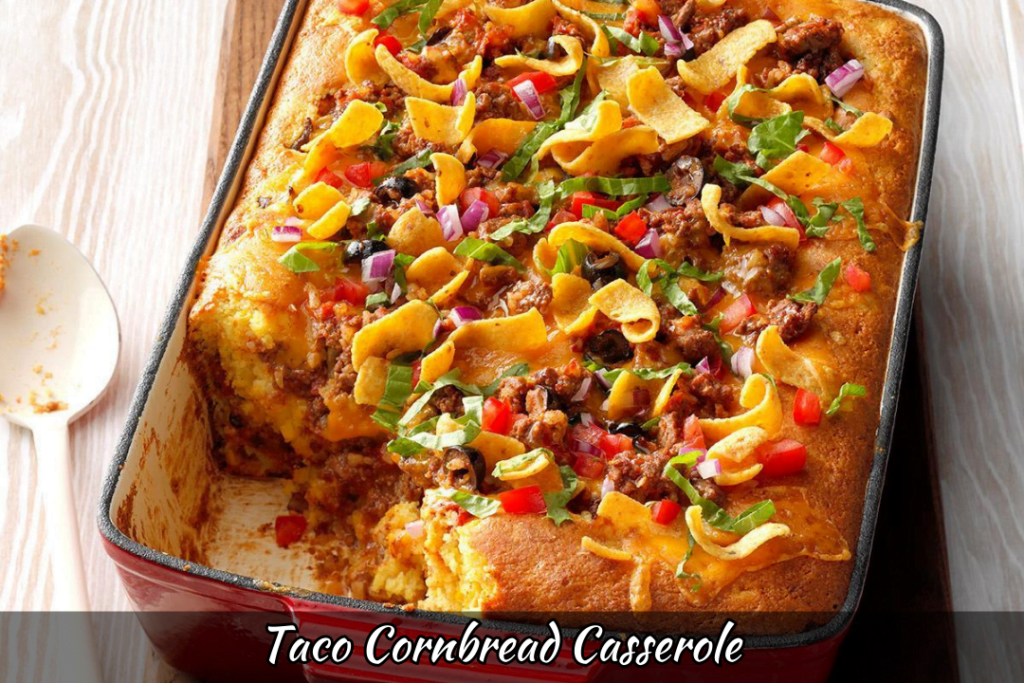 Taco Cornbread Casserole