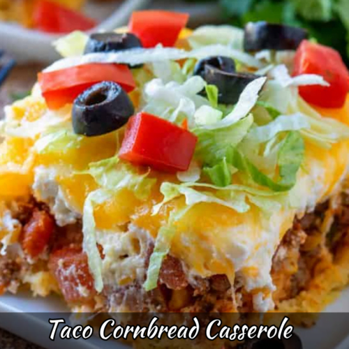 Taco Cornbread Casserole