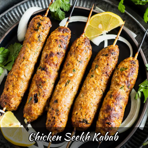 chicken seekh kabab