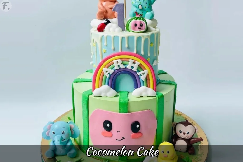 Blue CocoMelon Cake | Perfect for Celebrating Your Kids Love