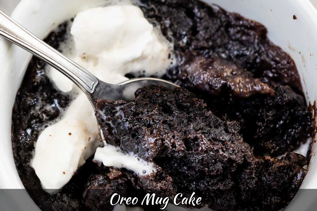 Oreo Mug Cake Recipe How To Make Oreo Mug Cake Foodie Front 